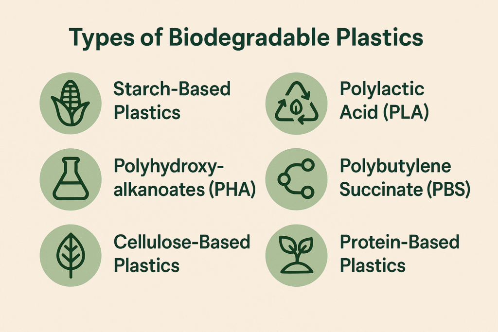 Types of Biodegradable Plastics